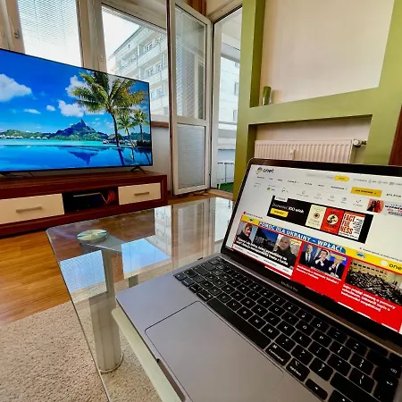 Διαμέρισμα Sushi Metro Wifi 500 Mbs, 70'tv Netflix Appletv+